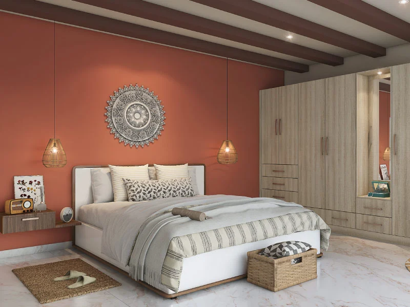 The Grand Millennial Style Master Bedroom Wardrobe Design